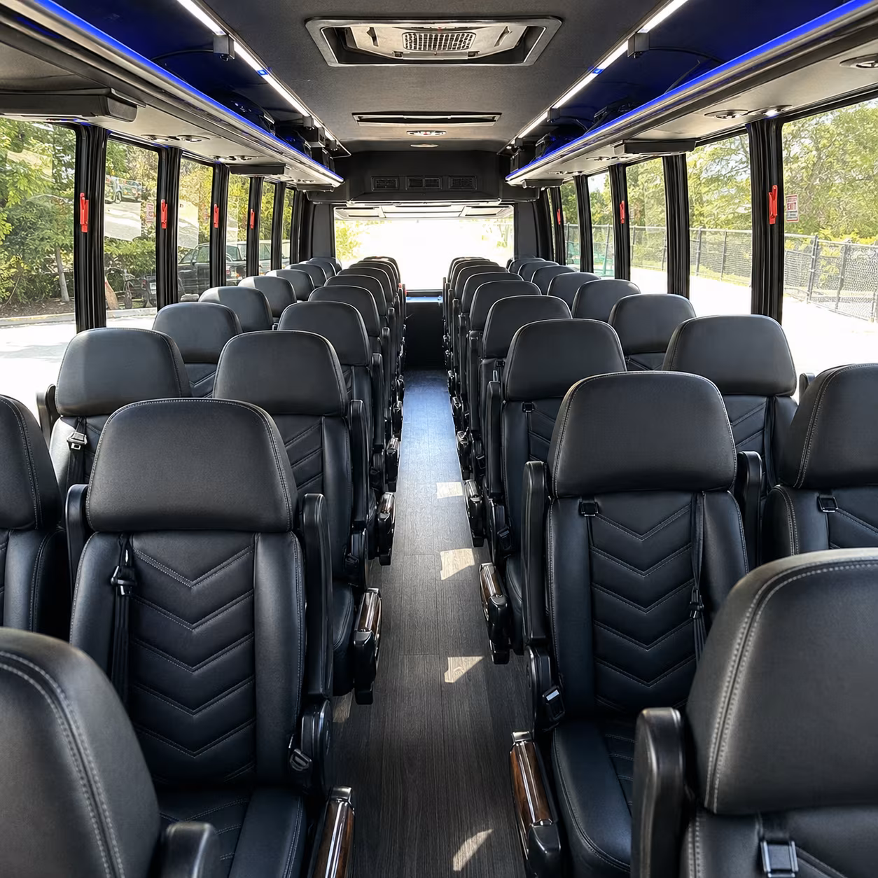 deltona sporting event transportation onboard seating