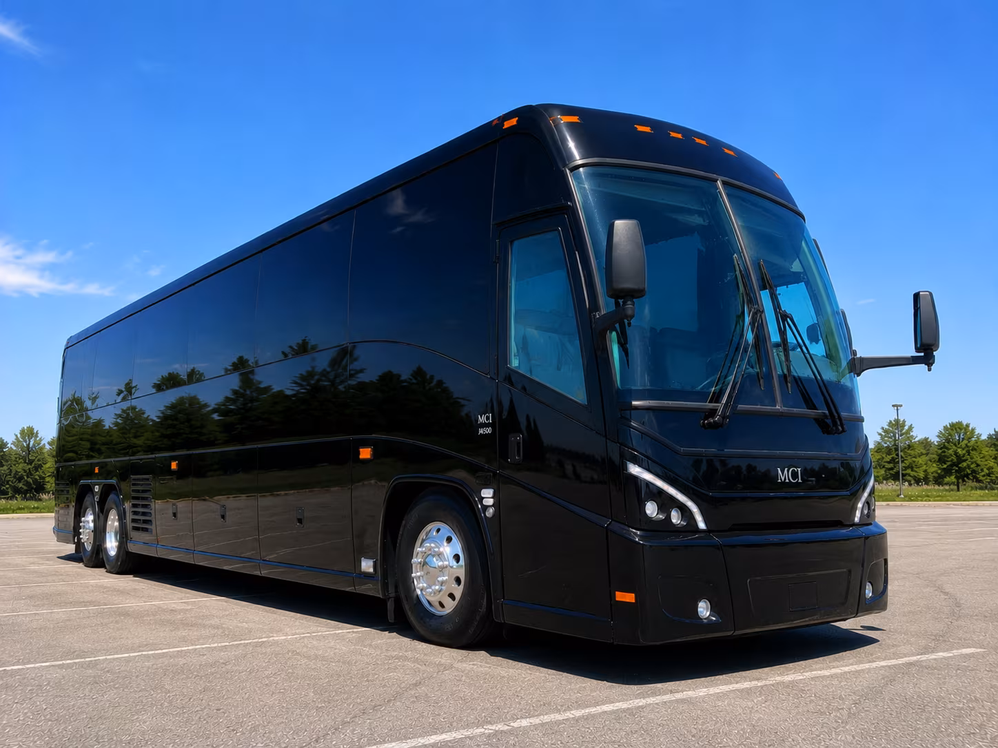 no matter how many guests there is a bus that fits your wedding